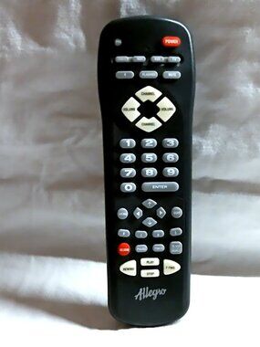 Allegro MBC4020 Factory Original TV Remote Control 124-202-13 Tested Cleaned